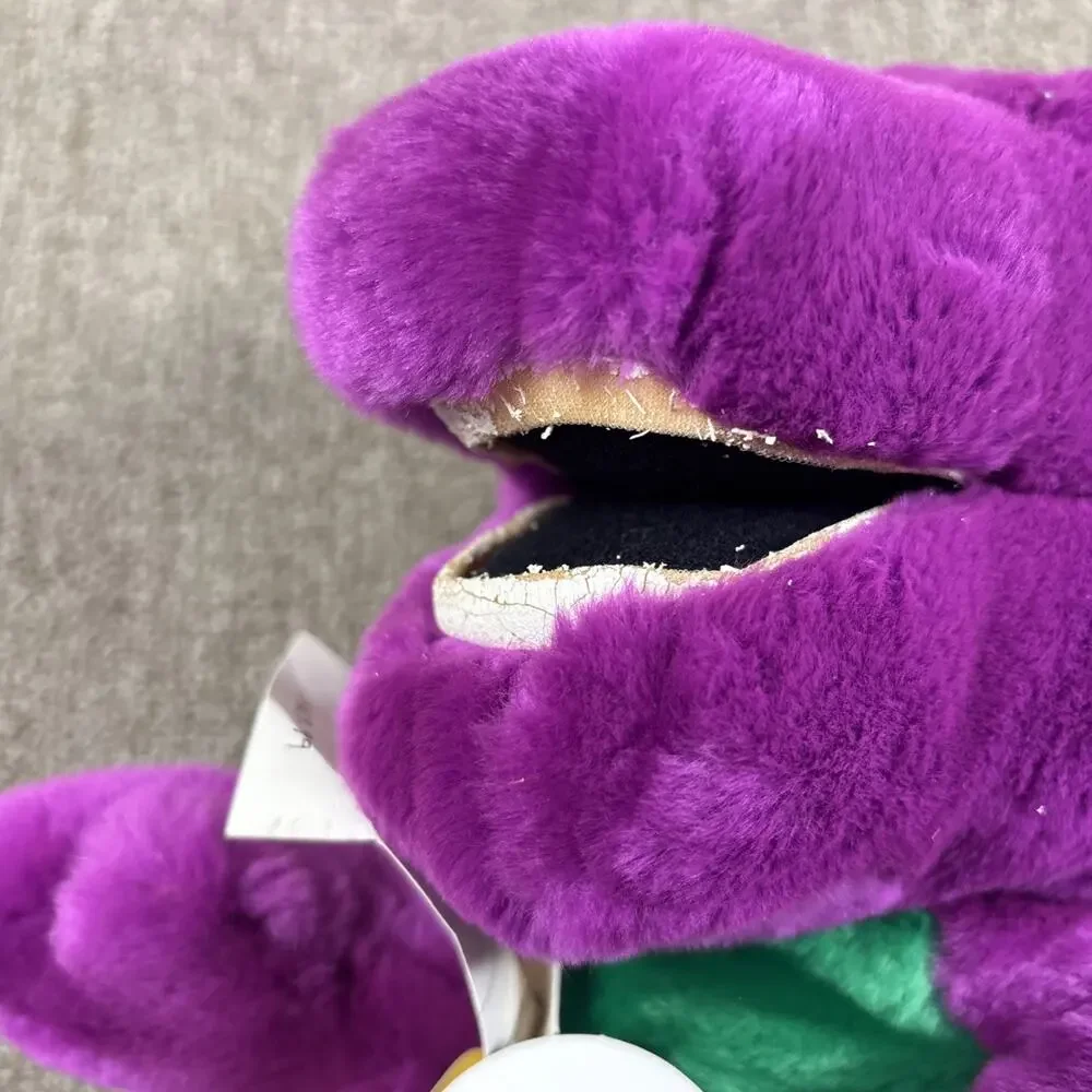 Vtg 1992 Barney 14” Plush Musical Original TagsClean Retro Needs Battery
